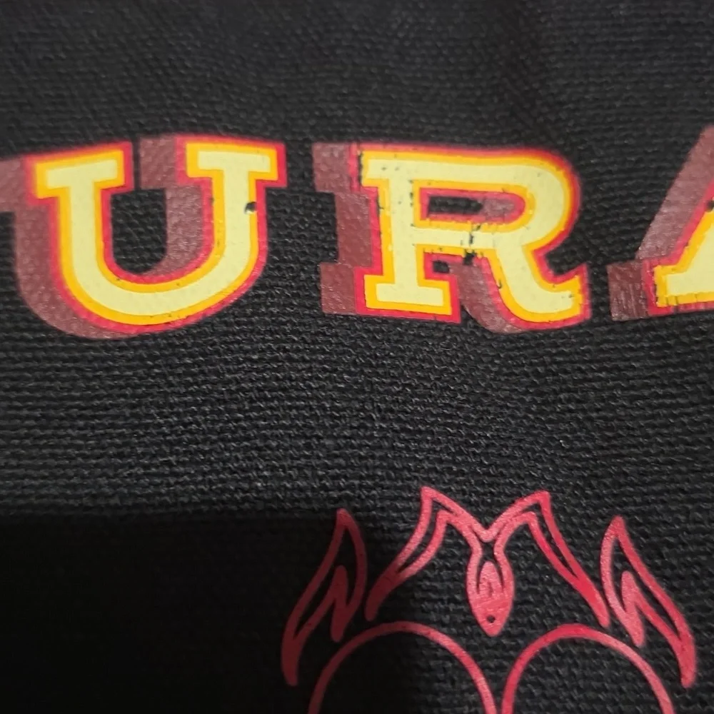 Universal‎ Courage Tote Bag - Black and Red